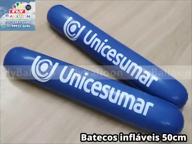 Bastões de torcida infláveis promocionais personalizados para Unicesumar