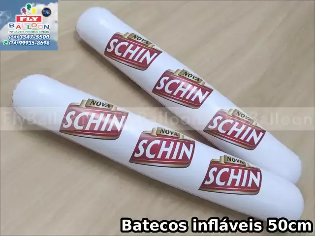 Bastões de torcida infláveis promocionais personalizados para Nova Schin